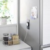 10087 マグネットスマートフォン充電ホルダー タワー ブラック 山崎実業 75549376