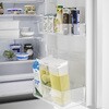 10237 水はね防止フィルター付き両方から注げる冷水筒 タワー ホワイト 山崎実業 75549385