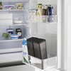 10238 水はね防止フィルター付き両方から注げる冷水筒 タワー ブラック 山崎実業 75549401