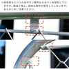 SAF-9018*4 アメリカンフェンス 溶融亜鉛メッキ YAMAZEN(山善) 75564607