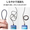 MPA-ACSS10GN USBケーブル A-C シリコン素材 高耐久 RoHS 簡易パッケージ タイプC スマートフォン タブレット エレコム 25590689