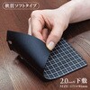 WMS-BI-BL ライティングマット下敷 バイブルサイズ 黒 共栄プラスチック 75573359