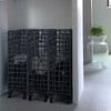 003427 ラフニット ランドリーバスケット キャスター40L スリム ベージュ BRID 75585925