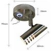 W0347/N LEDスポットライト(スイッチ付)/ニッケル カーク産業 75589380