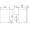 CRP-40 横開き式冷蔵庫(12V/24V専用、コンプレッサー) カーク産業 75589520