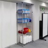 TSM-T364 ステンレス製メッシュテンションラック 高さ1970～2470mm TRUSCO 75593291