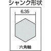 NMS-21EG-HA ”ナイスマイティ電気・設備用ステップドリル”(2枚刃・六角軸) TRUSCO 75593650