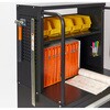 WLVR-851CR-YG キャビネットワゴン WLVR型 ラック付 TRUSCO 75596258