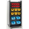 VTLW-T1800W-BK パネルコンテナラック(バー付) TRUSCO 75603206