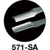 571-SA 耐酸耐磁ピンセット(非磁性タイプ) TRUSCO 75605410