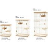 - 木製お掃除簡単キャットサークル Richell(リッチェル) 75608465