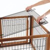 - ペット用 木製3WAYサークル 屋根面 Richell(リッチェル) 75608517