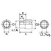 B4-12W-H ソケット(12角) KTC 75615971