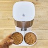 - なかよく食べる 自動給餌食器 ツイン ドギーマン 75620137