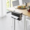 10372 テーブル横ティッシュケース タワー ブラック 山崎実業 75620898