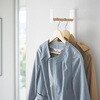 10407 壁付けコートハンガー タワー ホワイト 山崎実業 75620950