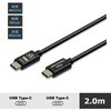VV-UCUC020DT-G1 映像出力4K60Hz対応 USB-C 3.1/3.2 ケーブル  PD:60W  データー転送 Vodaview 75625211