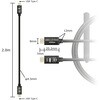 VV-UCUC020DT-G1 映像出力4K60Hz対応 USB-C 3.1/3.2 ケーブル  PD:60W  データー転送 Vodaview 75625211