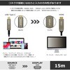 VV-UCHD150-8UH-B 7m～15m  USB-C to HDMI 光ファイバーデジタルケーブル   8K/60Hz Vodaview 75625229