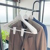- モノクローゼット スーツハンガークリップ45 シンコハンガー 75627408