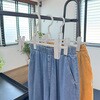 - モノクローゼット スカートハンガー 2本組 シンコハンガー 75627426