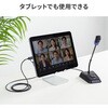 MM-MCTC02NC マイクロホン USB TypeC/USB TypeA ノイズキャンセル サンワサプライ 75644181