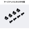 CP-WL1UBK 19インチサーバーボックス 1U 垂直 サンワサプライ 75644190