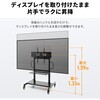 CR-PL67BK 液晶ディスプレイスタンド 手動上下昇降 高耐荷重 サンワサプライ 75644217