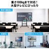 CR-PL67BK 液晶ディスプレイスタンド 手動上下昇降 高耐荷重 サンワサプライ 75644217