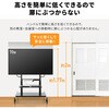 CR-PL67BK 液晶ディスプレイスタンド 手動上下昇降 高耐荷重 サンワサプライ 75644217