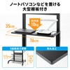 CR-PL67BK 液晶ディスプレイスタンド 手動上下昇降 高耐荷重 サンワサプライ 75644217