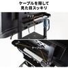 CR-PL67BK 液晶ディスプレイスタンド 手動上下昇降 高耐荷重 サンワサプライ 75644217
