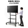 CR-PL67BK 液晶ディスプレイスタンド 手動上下昇降 高耐荷重 サンワサプライ 75644217