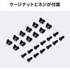 CP-WL3UBK 19インチサーバーボックス 3U 垂直 サンワサプライ 75644287