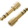 MM-SPKB2N 変換アダプタ 3.5mm→6.3mm サンワサプライ 75644330