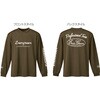 サイズM E.G.ドライロングTシャツ Fタイプ ホワイト EverGreen INTERNATIONAL 75645967