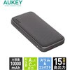 PB-Y46-GY モバイルバッテリー 10000mAh 15W AUKEY(オーキー) 75647489