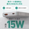 PB-Y46-LG モバイルバッテリー 10000mAh 15W AUKEY(オーキー) 75647498
