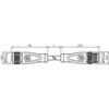 V19-G-BK0，6M-PUR-U-V1-G-YIOL P+F M12 センサーケーブル PEPPERL+FUCHS 75666870