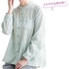 822124-03 822124 スナップ釦ブラウス ケアファッション 75675480