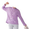 821811-01 821811 ハイストレッチメロウネックTシャツ ケアファッション 75675821