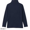 821720 綿ガーゼボトルネックTシャツ ケアファッション