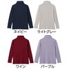821720-03 821720 綿ガーゼボトルネックTシャツ ケアファッション 75676101
