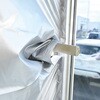 SHP-260-2 移動式エアコン対応 すべり出し窓用 排熱シートパネル 窓開口部 3辺合計100-250cm対応 排熱ダクト直径17cmまで対応 取付工事不要 冷却 面ファスナー YAMAZEN(山善) 75680057