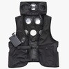 Y8157-010-F ブラック 熱中防寒対策用品 12穴式3点 冷温 ペルチェベスト アイトス 75686488
