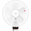 YWRX-BGD307(W) 扇風機 壁掛け扇風機 DCモーター 30cm 上下左右自動首振り 風量5段階 タイマー 静音 YAMAZEN(山善) 75691361