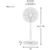 YLX-AJD30E(GR) 扇風機 DCモーター 節電センサー 左右自動首振り 風量10段階 静音 入切タイマー リモコン付き YAMAZEN(山善) 75691580