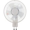YWT-AF301(C) 扇風機 壁掛け扇風機 お手入れ簡単モデル 左右首振り 引き紐スイッチ 風量3段階 YAMAZEN(山善) 75691711