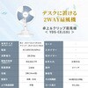 YDS-CEJ181(A) 扇風機 卓上扇風機 クリップ扇風機 卓上&クリップ扇風機 風量2段階 左右首振り YAMAZEN(山善) 75691851