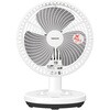 扇風機 卓上扇風機 左右首振り 18cm 切タイマー 風量2段階 YAMAZEN(山善)